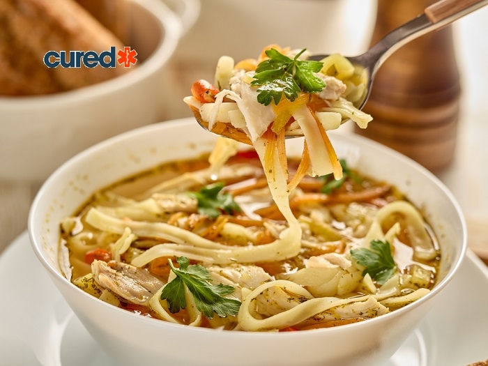 Cured Chicken Noodle Soup Recipe