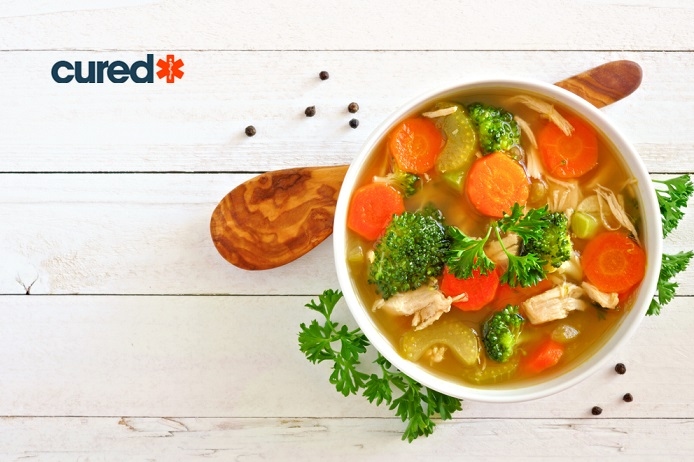 Cured vegetable soup recipe 