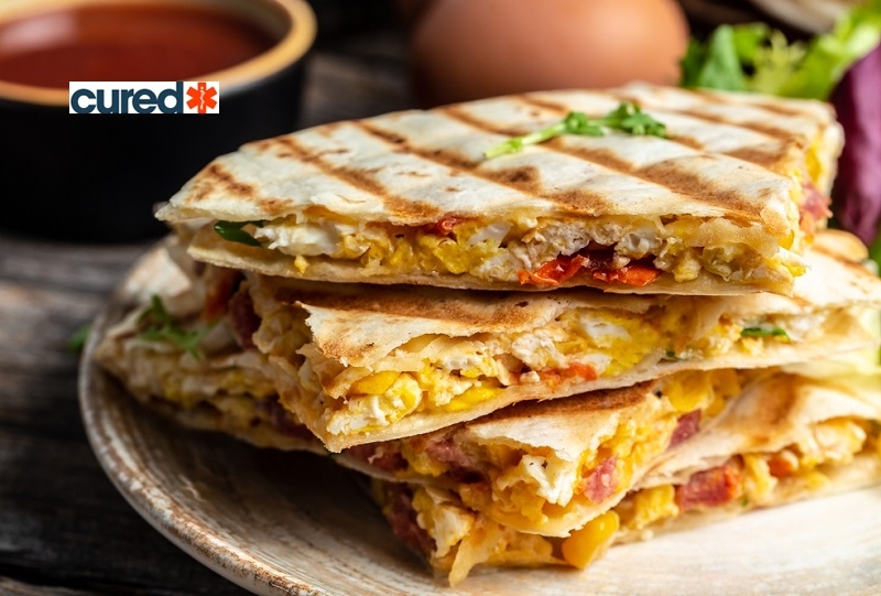 cured Baked Quesadillas