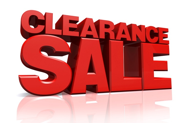 3D red text clearance sale