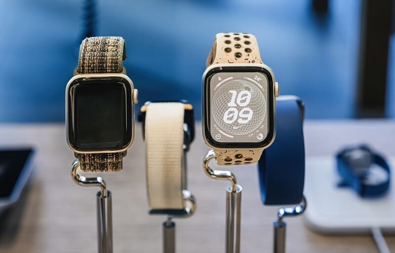 Apple Watch 9 on display