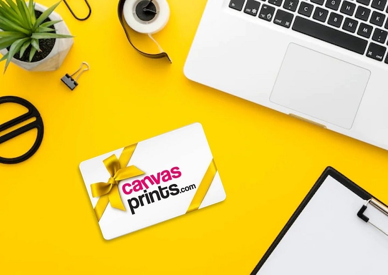 canvas prints gift card