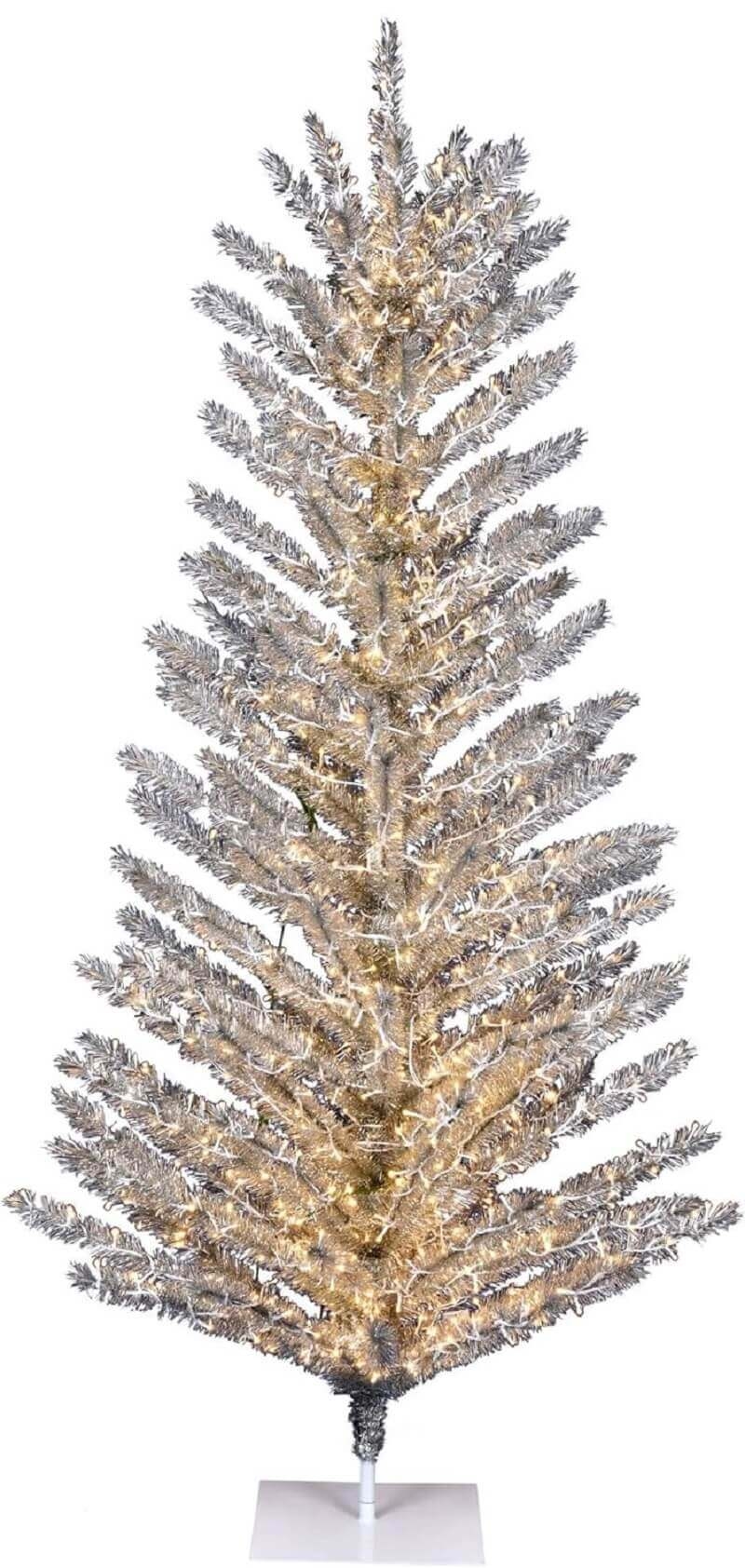 Vintage Aluminum Artificial Christmas Tree