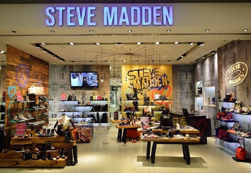 interior of a Steve Madden Store