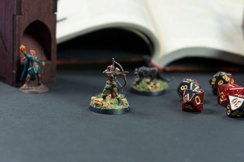 D&D character gaming