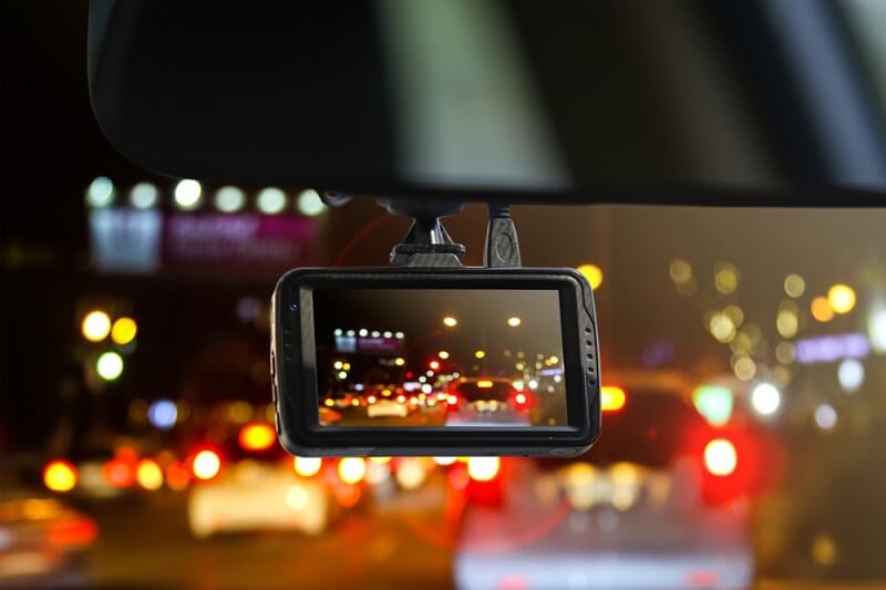 smart dash cam in car