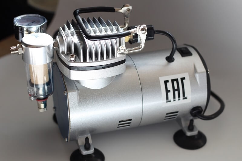 airbrush compressor settings