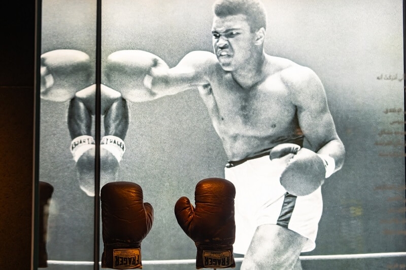 old fight scene from muhammad ali vs joe