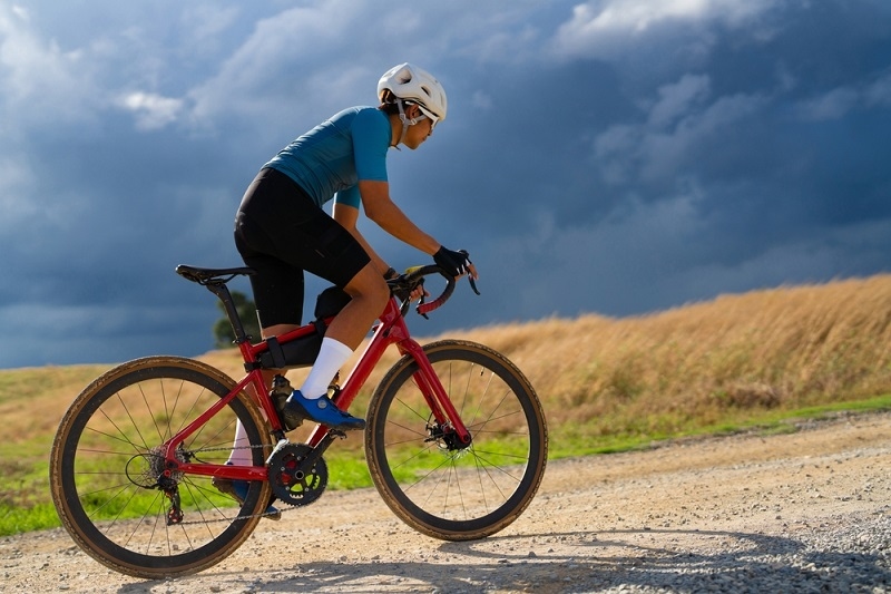 biking