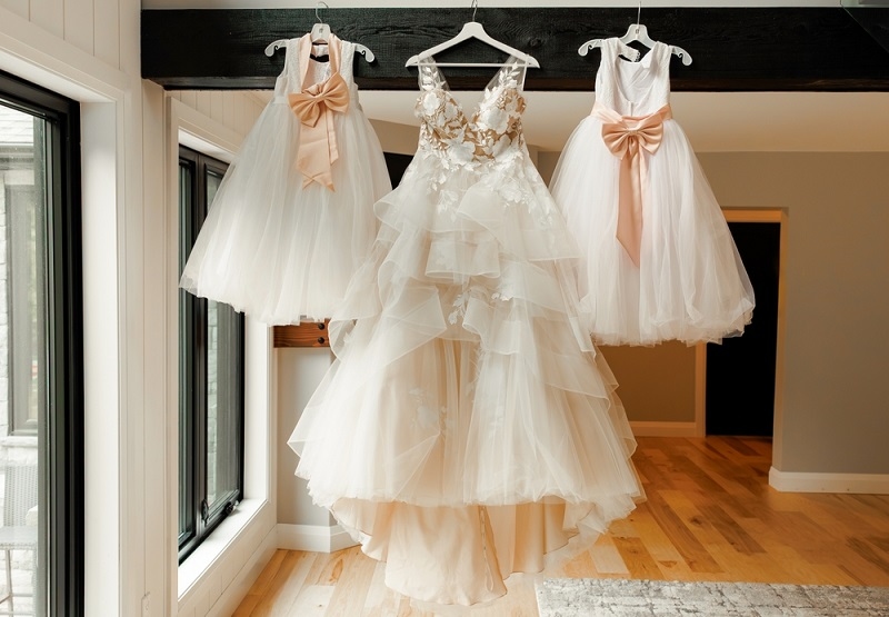 Blush Wedding Dress