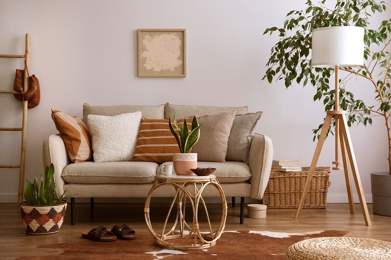 boho living room