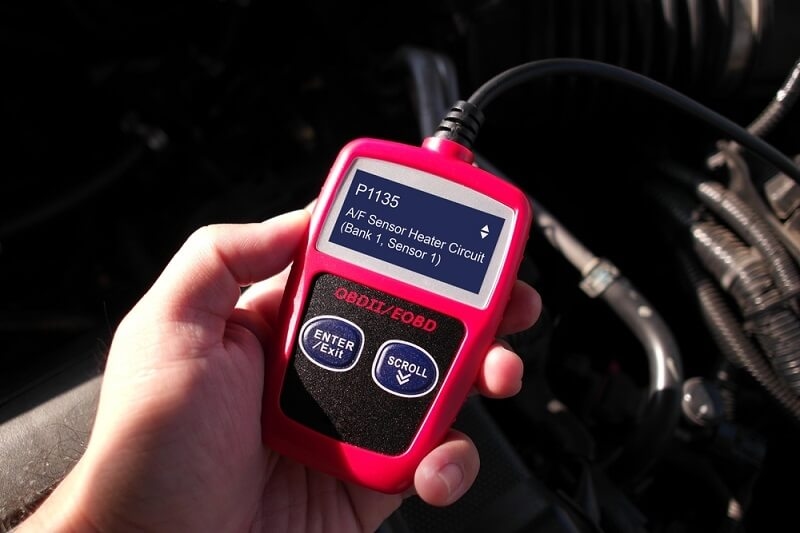 power train code check on car