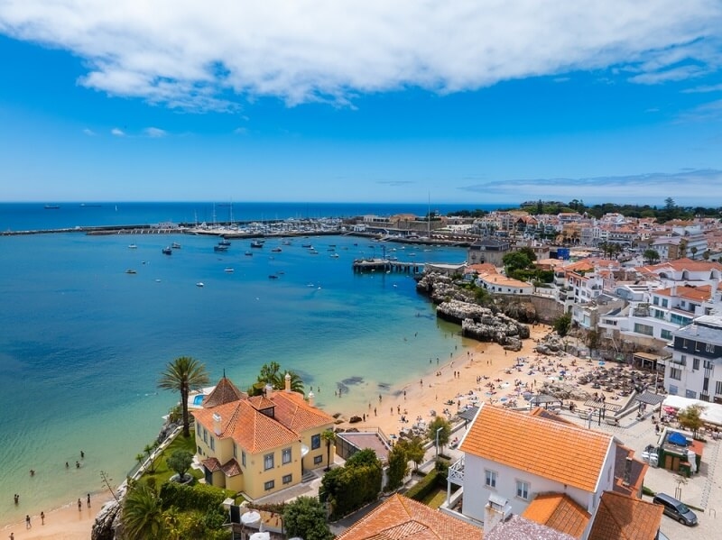 cascais coastal town view