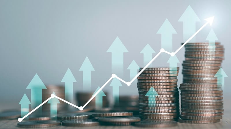 increase in interest rate with some coins