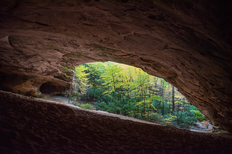 Sand Cave in Cumberland Gap National Historical Park