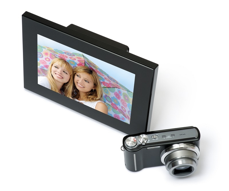 photo frame with camera
