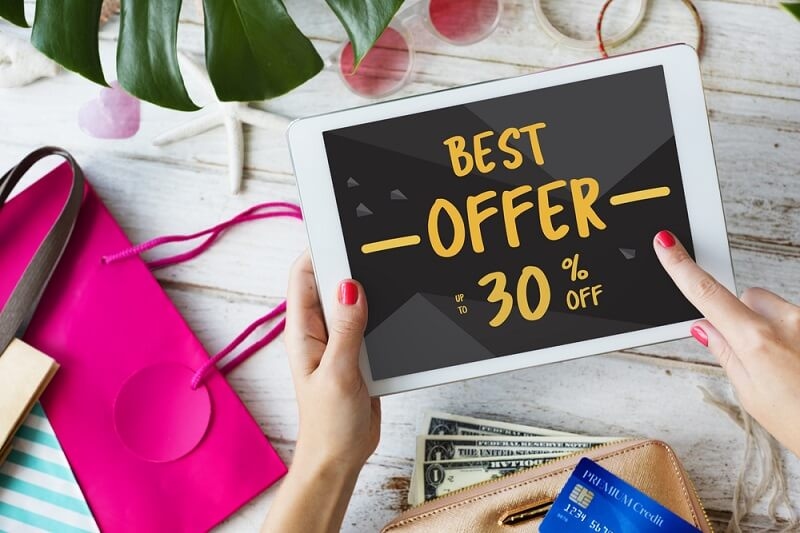 buying at best discount offer