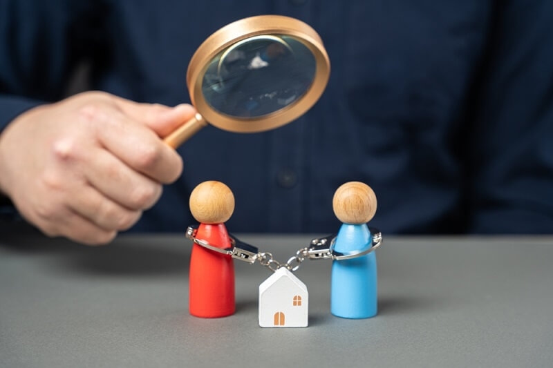 insurance diverse magnifying 