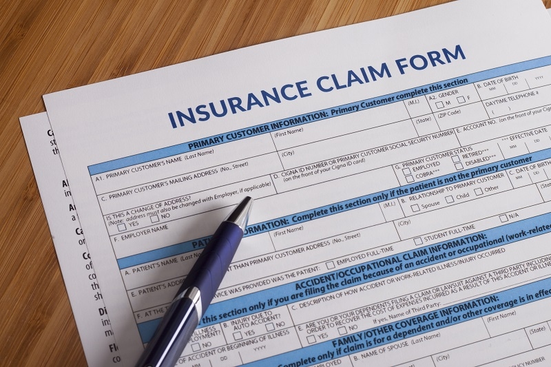 Insurance Claims form
