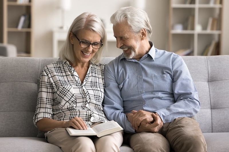 old age couple