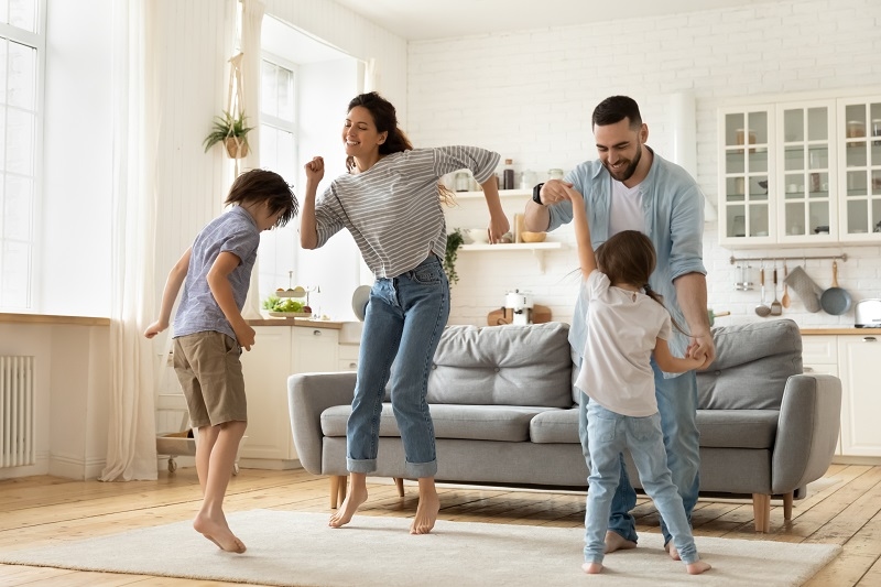 Dance Party or Exercise Hour family