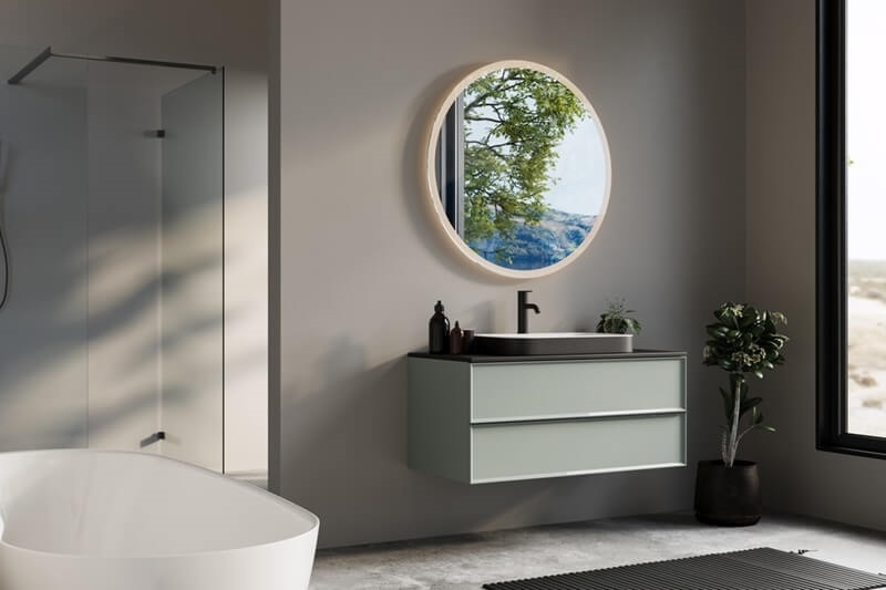 farmhouse-bathroom-floating-vanities