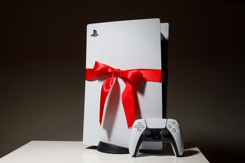 gaming play station gift wrap 