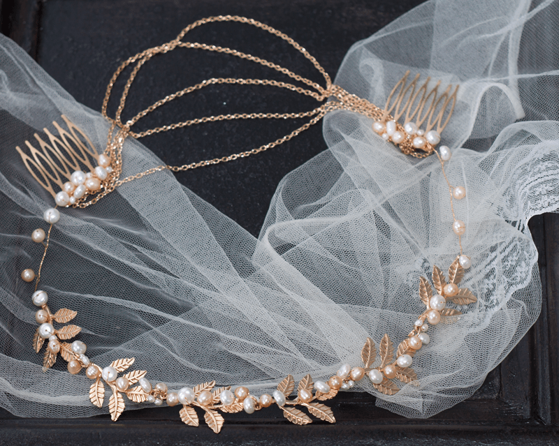 wedding hair clips, decorative hairpins, floral hair pieces, hair jewelry, headband styles