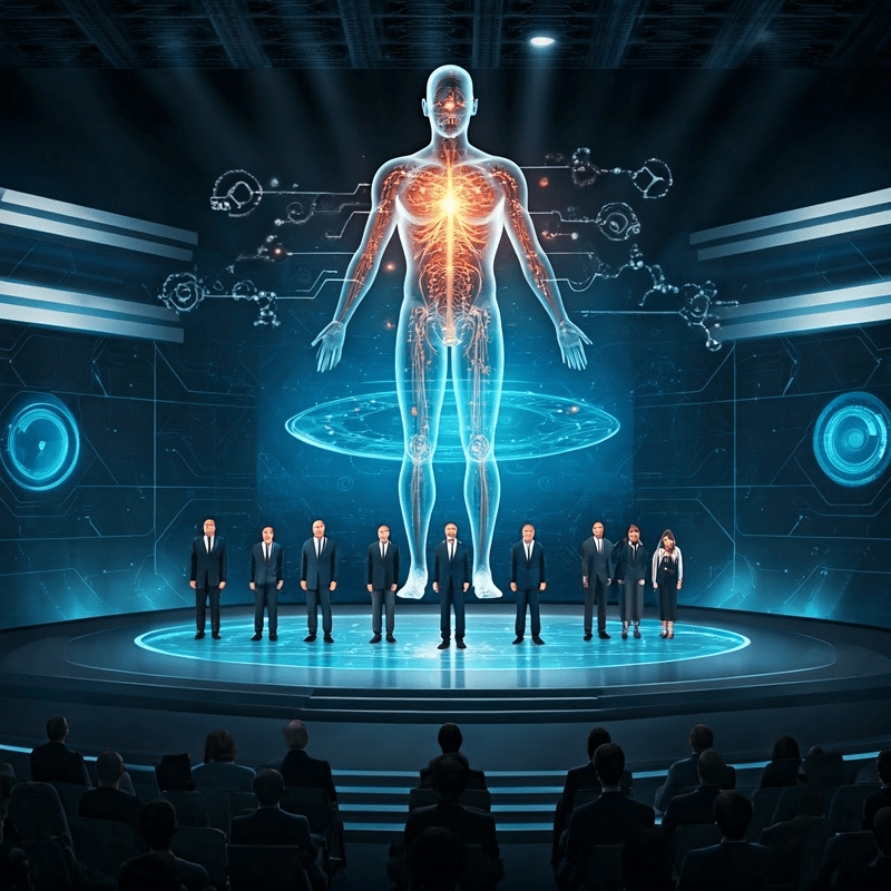 concert holograms, live event holography, holographic stage performances, entertainment holograms, virtual performer holograms