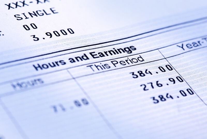 hours and daily earnings report