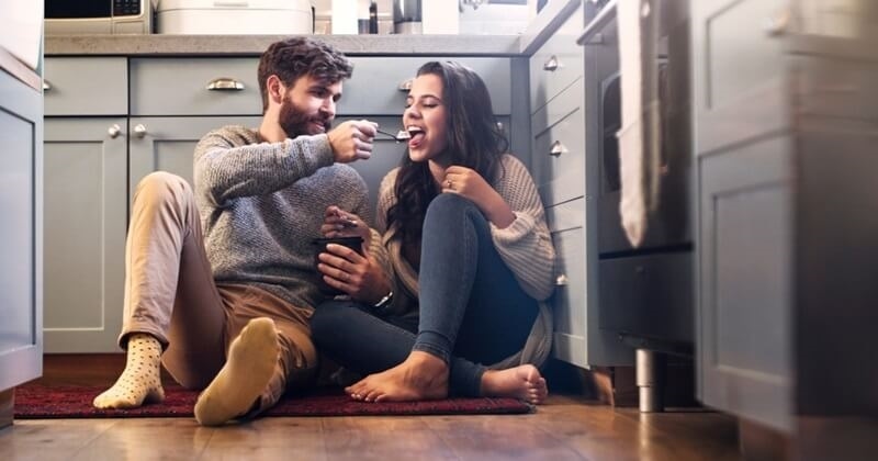 ice-cream-kitchen-couple-on-floor