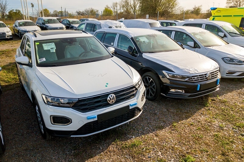 affordable vehicles in yard