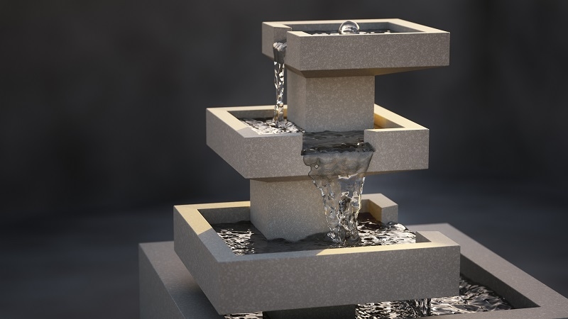 marble indoor fountains