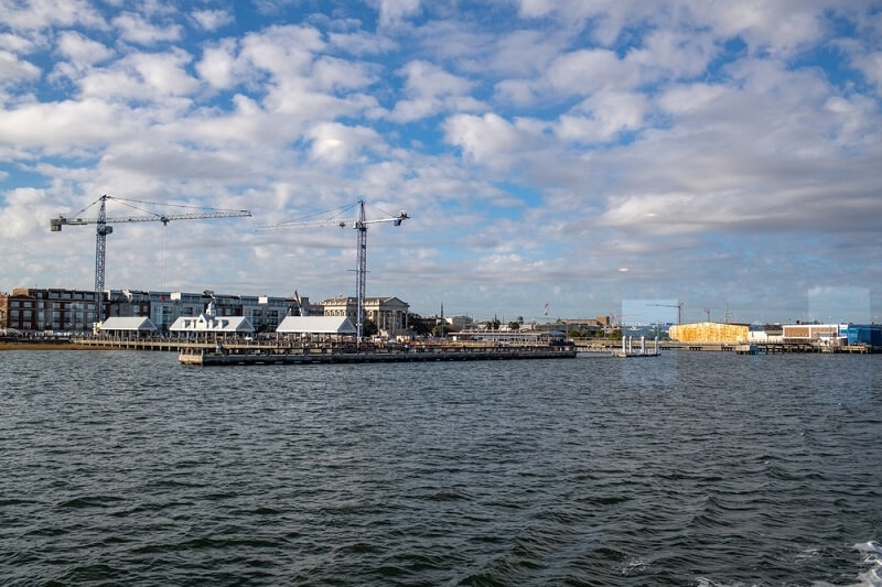 view of cruises nearby kayaking