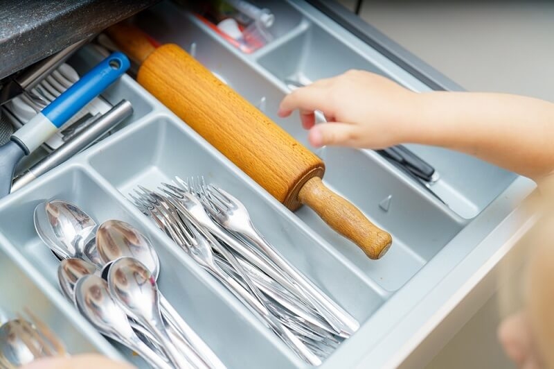 kitchen items according to use 