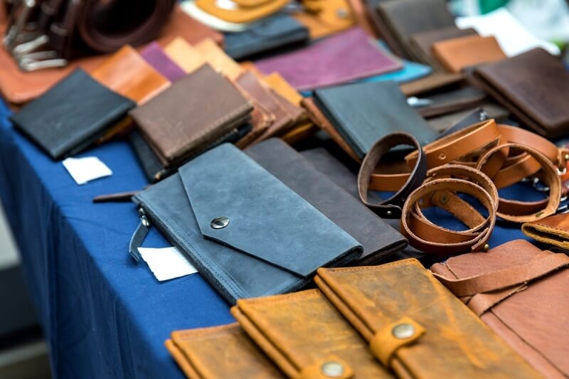 eco friendly leather purses