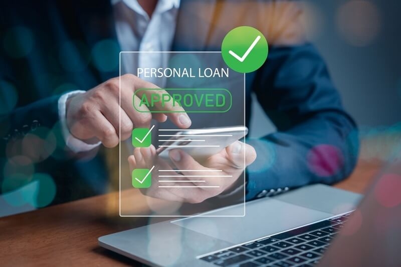 businessman loan approval status
