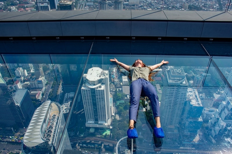 Mahanakhon Tower Bangkok's glass-floored observation deck