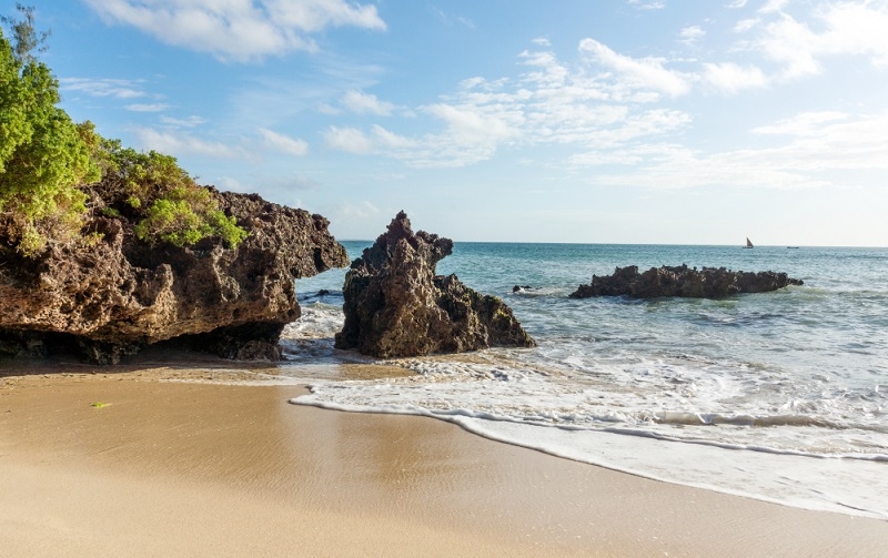 Beach in kenya
