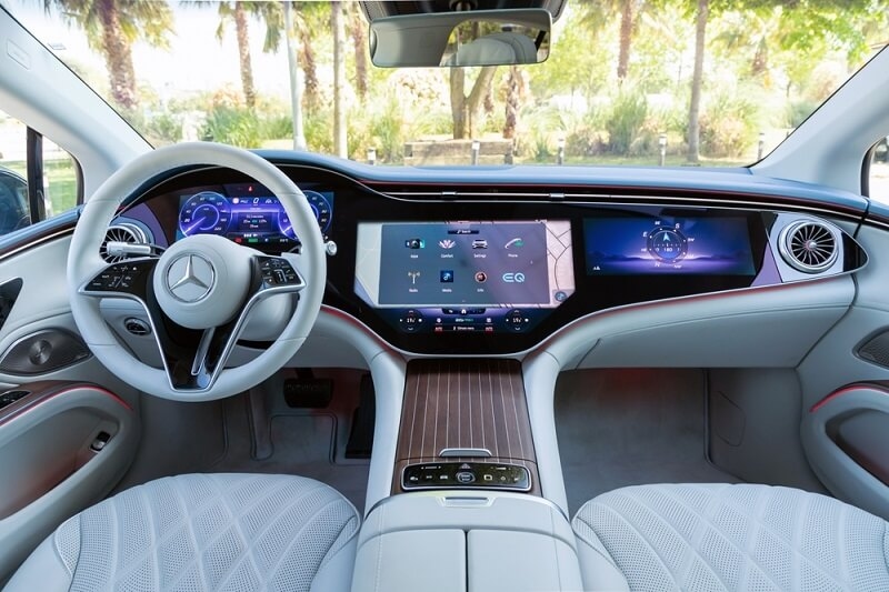 cabin view of mercedes 