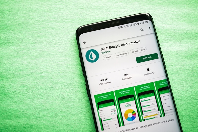 mint budgeting app on playstore