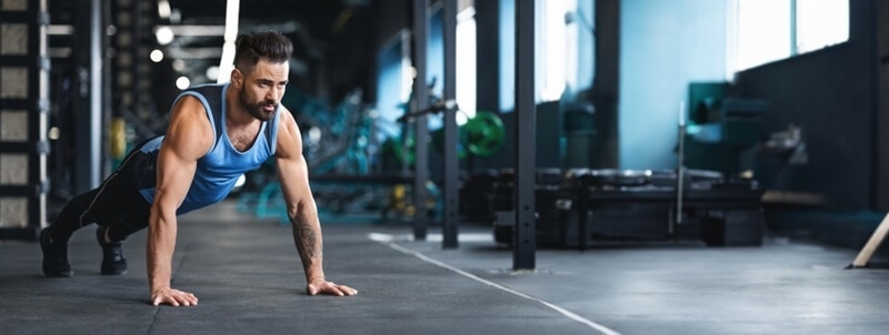 morning-workout-routine-men-pushup