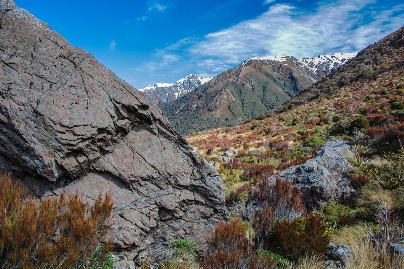 aerial view from tasman national park