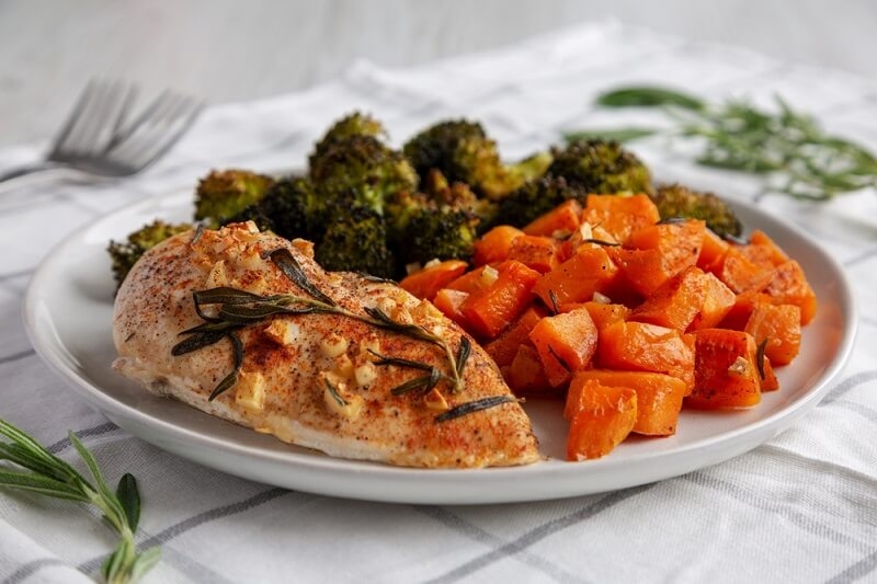 one pan chicken with nuggets