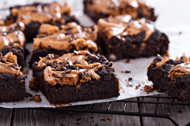 brownie magic cookies