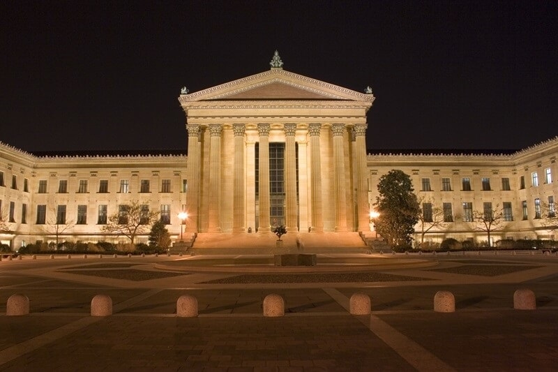 philadelphia-museum-night-view