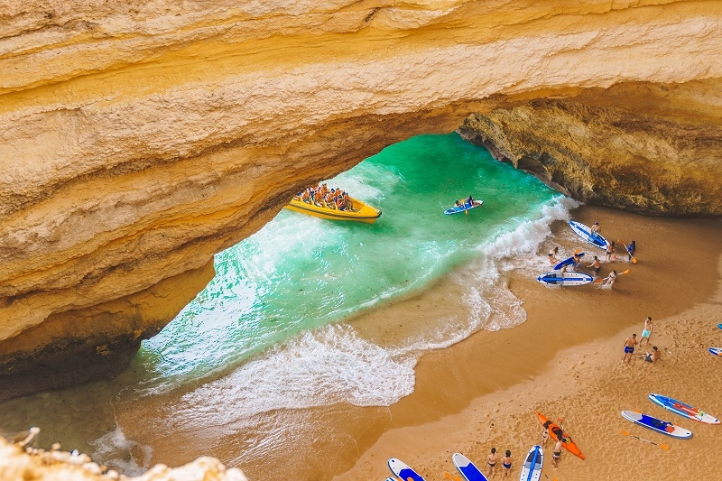 portugal sea kayaking