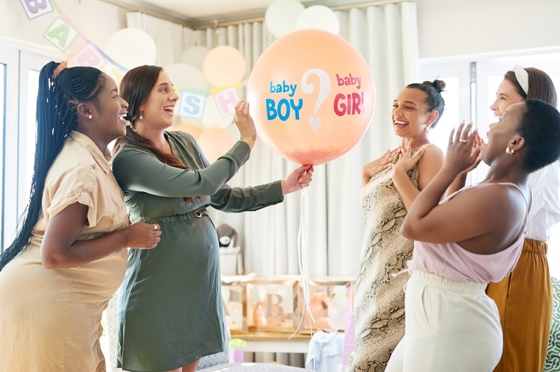 woman Hosting Baby Shower Games