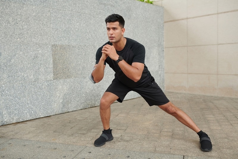 man doing Lunge Exercise