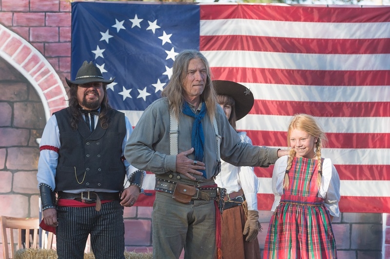 Theatrical presentation during Tumbleweed Festival
